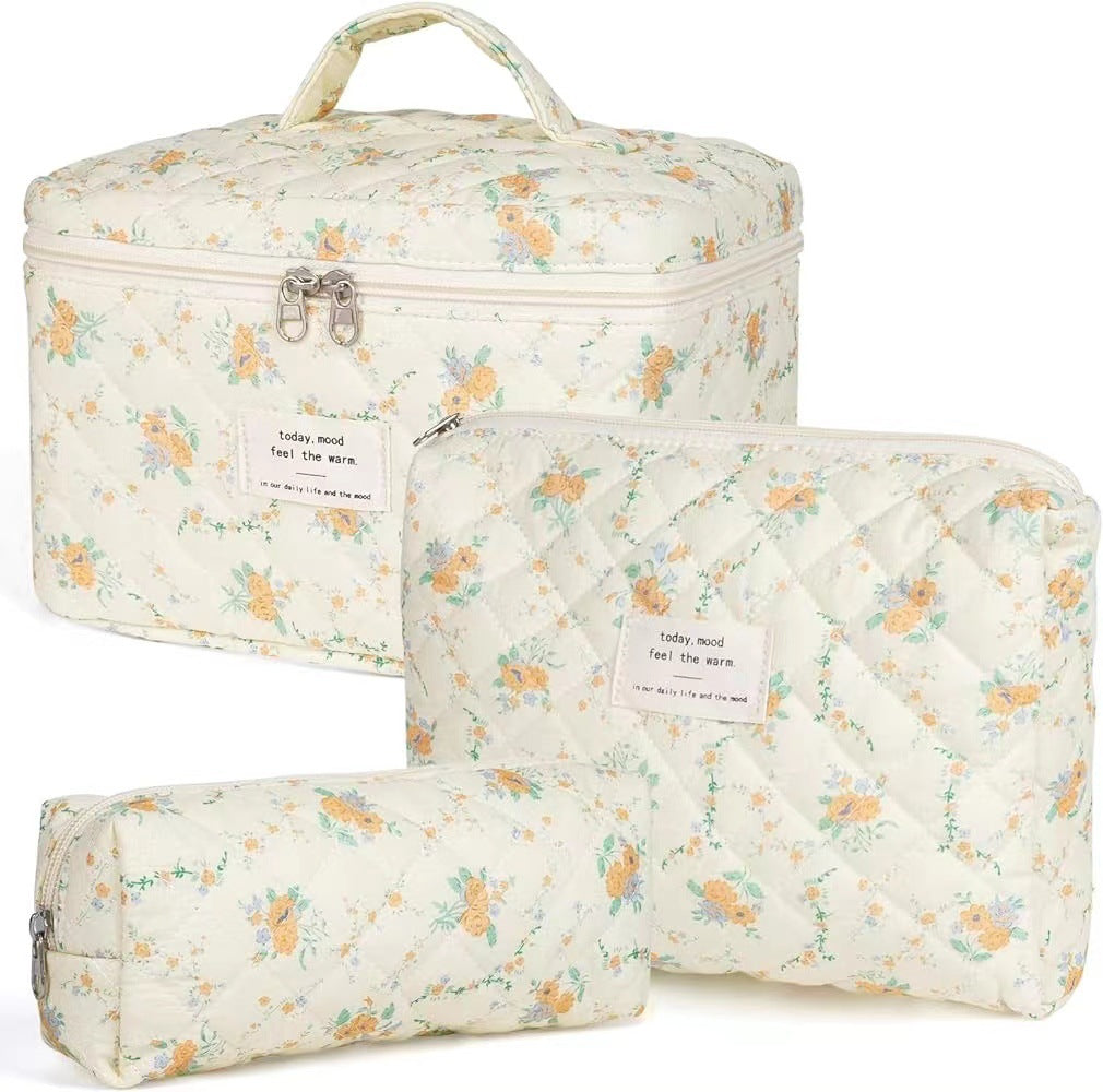 Noir Quilted Travel & Makeup Organizer Travel Organizer product image 14