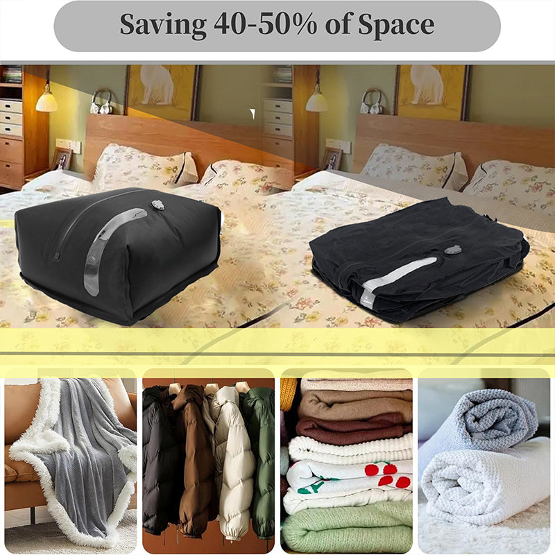 Vacuum Compression Travel Bags with Pump