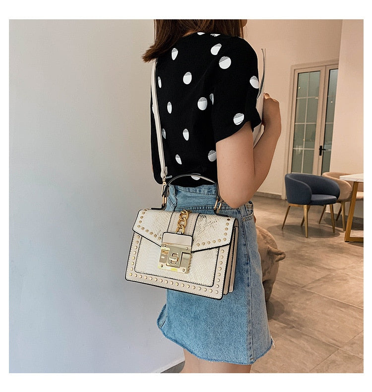 Alligator Print Crossbody