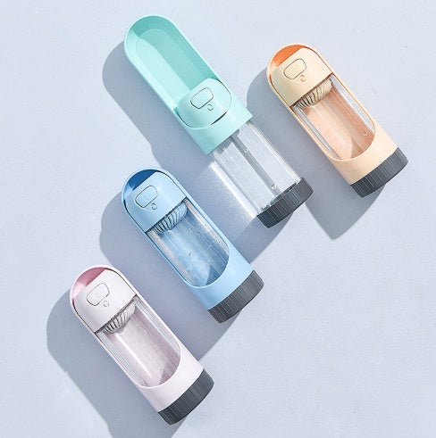 Charcoal Filter Portable Pet Water Feeder Bottle Pet Travel main product image