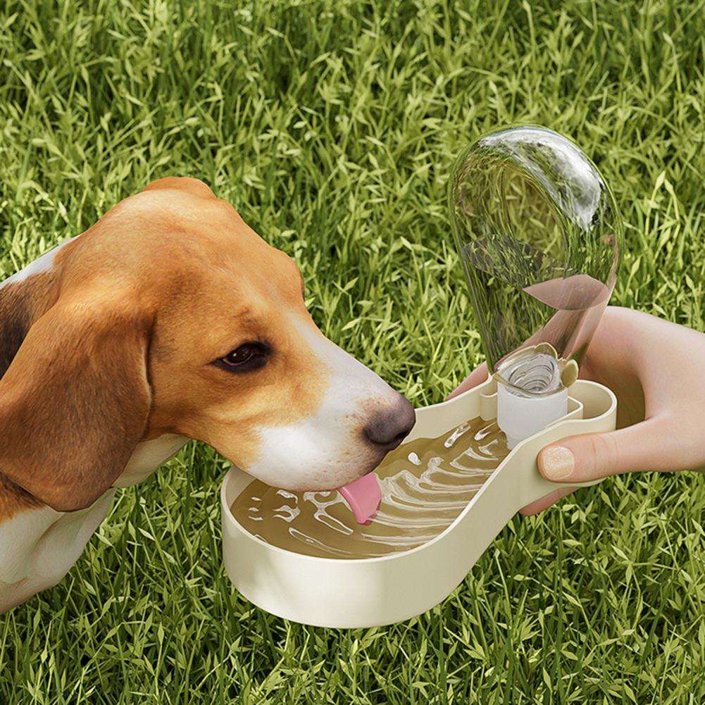 Hands Free Portable 2-in-1 Pet Water Bottle Food Container Pet Travel product image 10