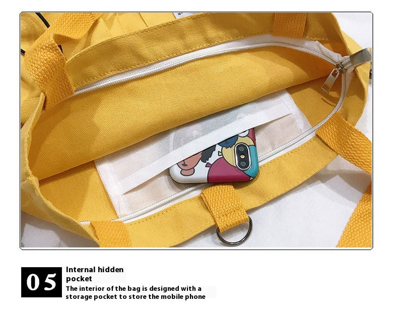 Everyday Multi-Pocket Canvas Tote & Backpack