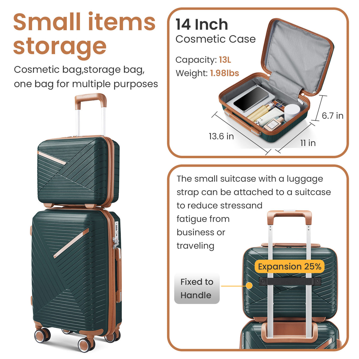 4-Piece Traveler Starter Luggage Set product image 14