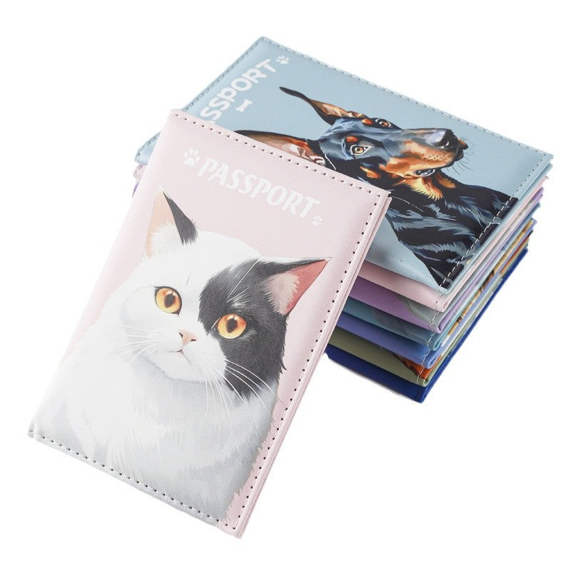 Animal Printed Passport Document Wallet main product image