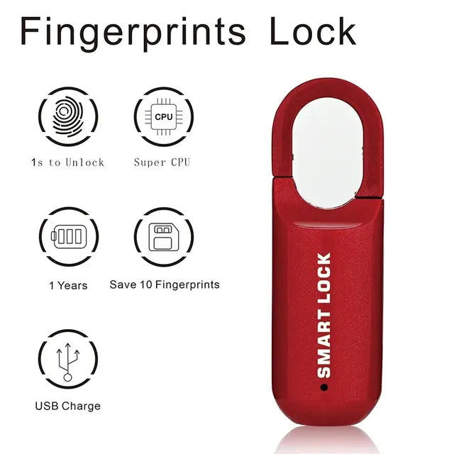 Mini Fingerprint Keyless Luggage Lock product image 9