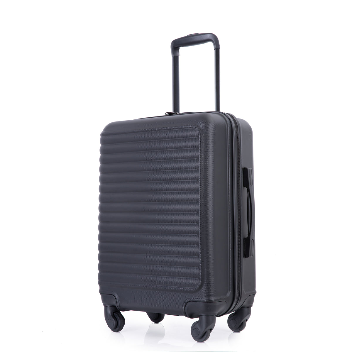 20" Carry on Luggage Lightweight Suitcase, Spinner Wheels, Black product image 18