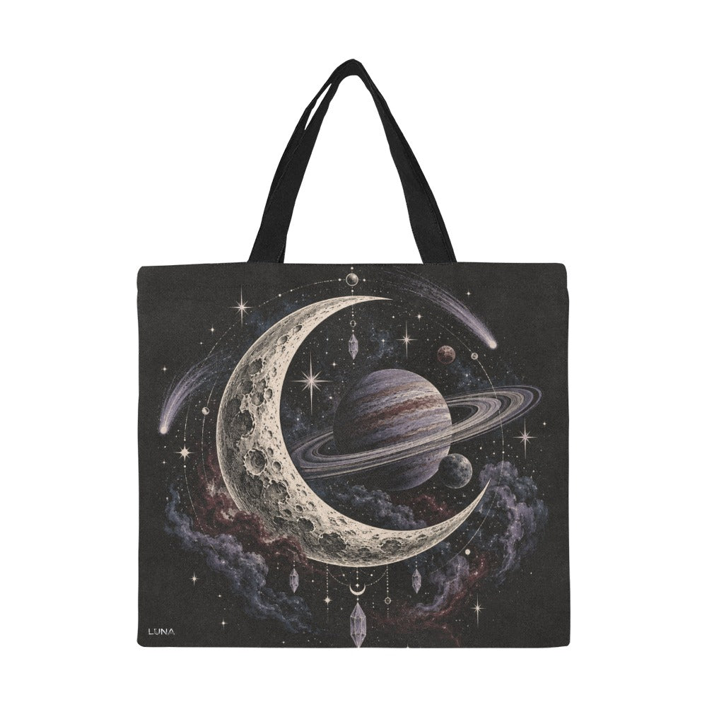 LUNA Cosmos Canvas Tote