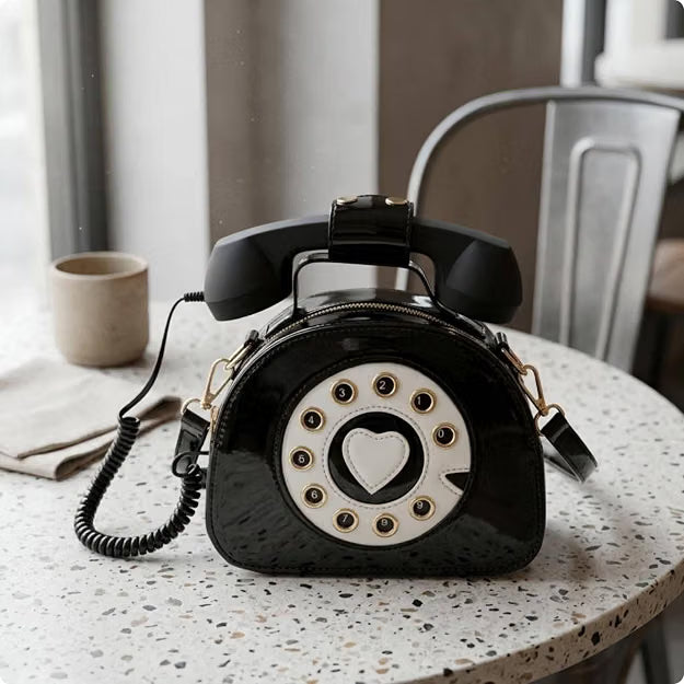 HOTLINE Retro Telephone Crossbody Novelty Bag product image 2