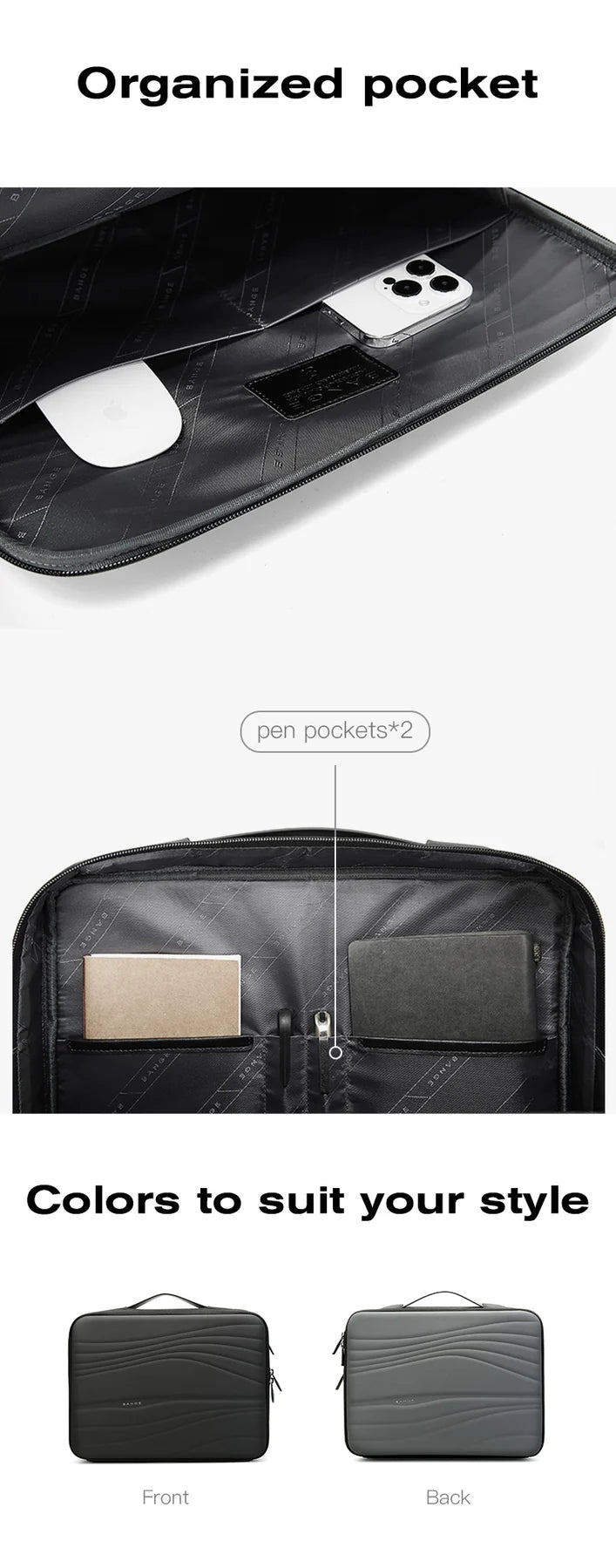 BANGE Laptop / Tablet & Storage Bag Laptop Bag product image 10