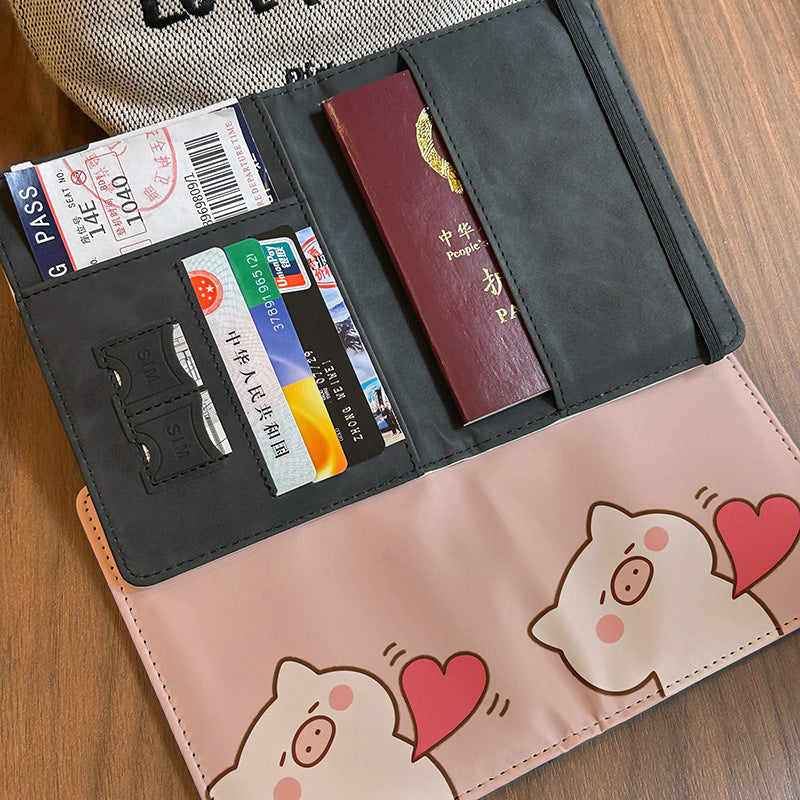 RFID Blocking Passport Holder Wallet