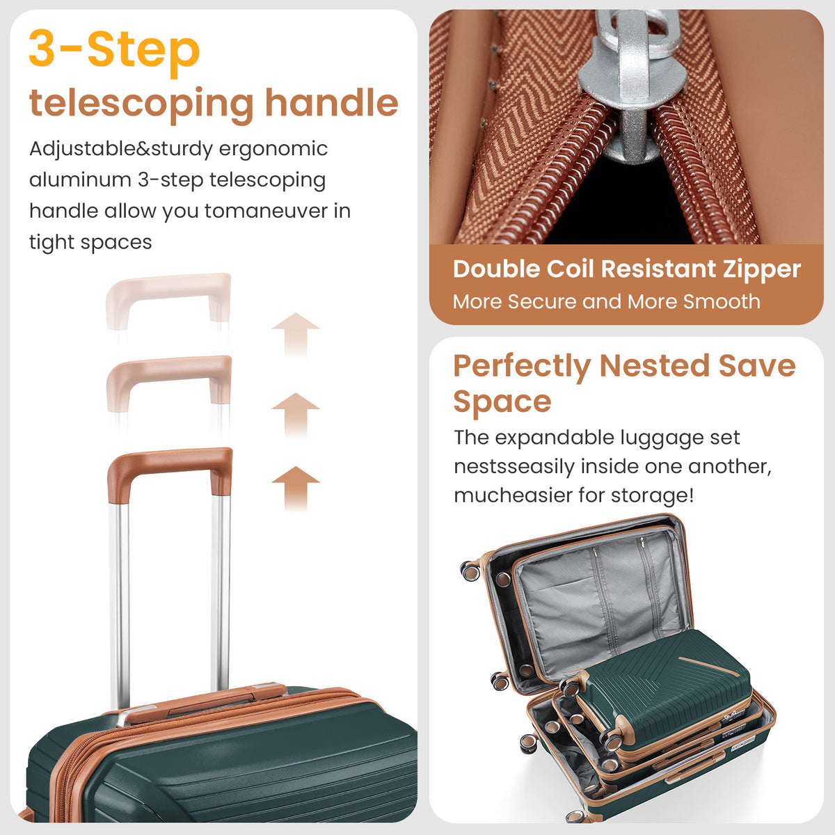 4-Piece Traveler Starter Luggage Set product image 17