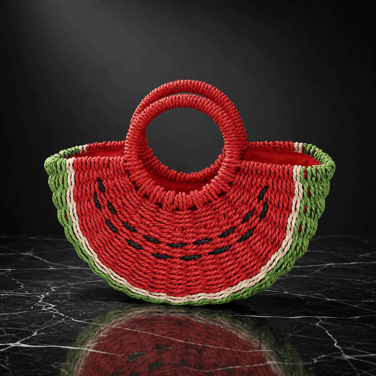 Watermelon Straw Shoulder Bag Novelty Bag product image 5