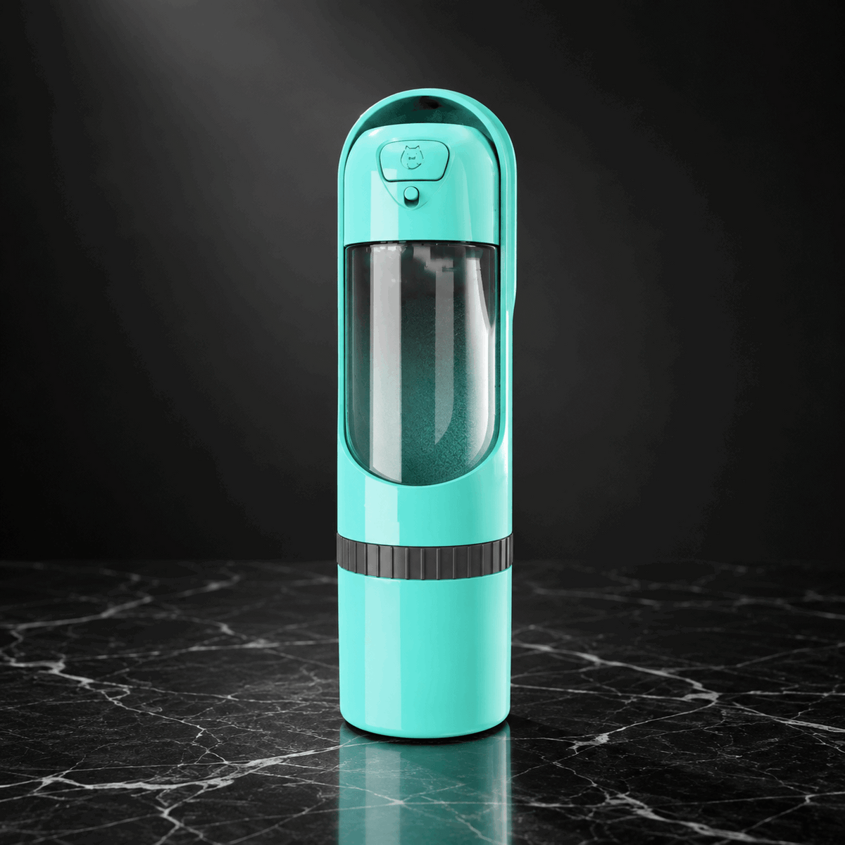 Charcoal Filter Portable Pet Water Feeder Bottle