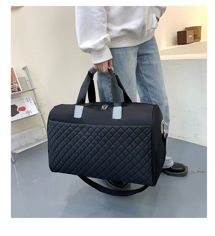Quilted Fashion Duffle Bag