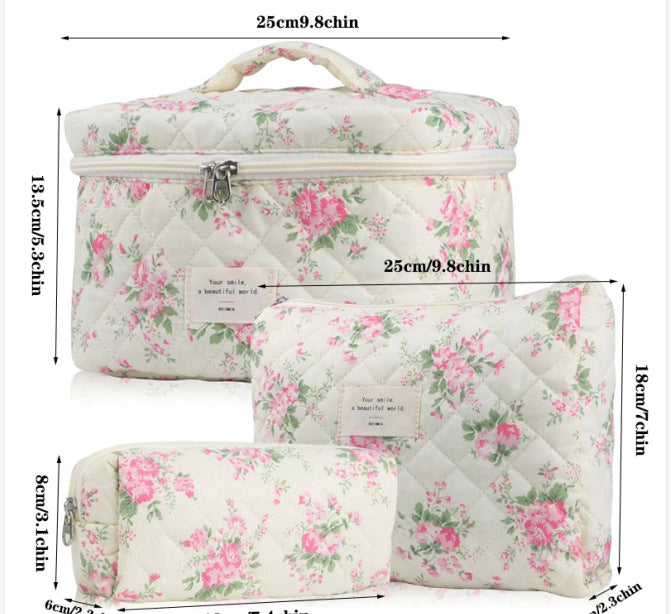 Noir Quilted Travel & Makeup Organizer Travel Organizer product image 15