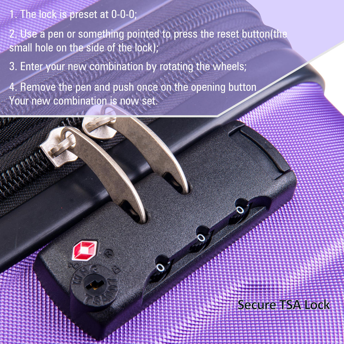 Expandable Spinner Wheel 2 Piece Luggage Set product image 3