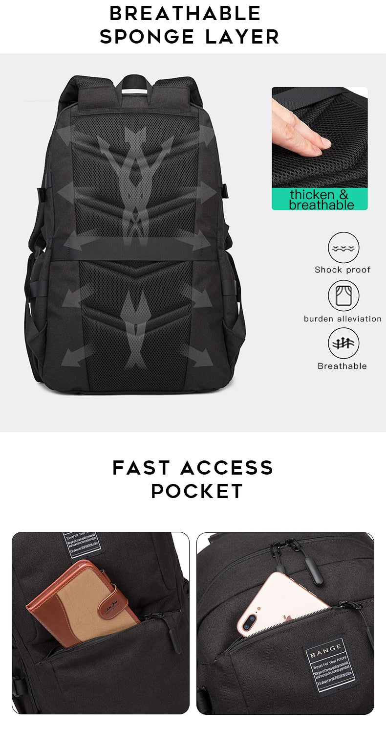 BANGE Outdoor Travel Backpack