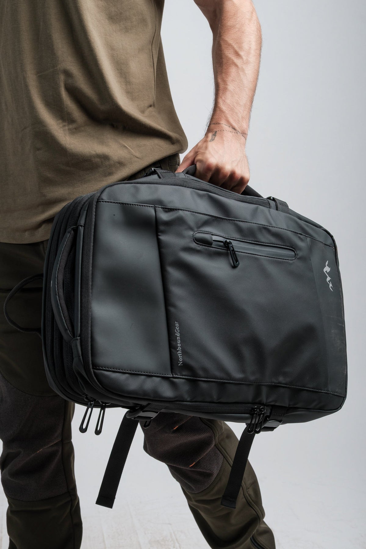Voyager Expandable Backpack 26L / 38L with Built-in Rain Coat product image 5