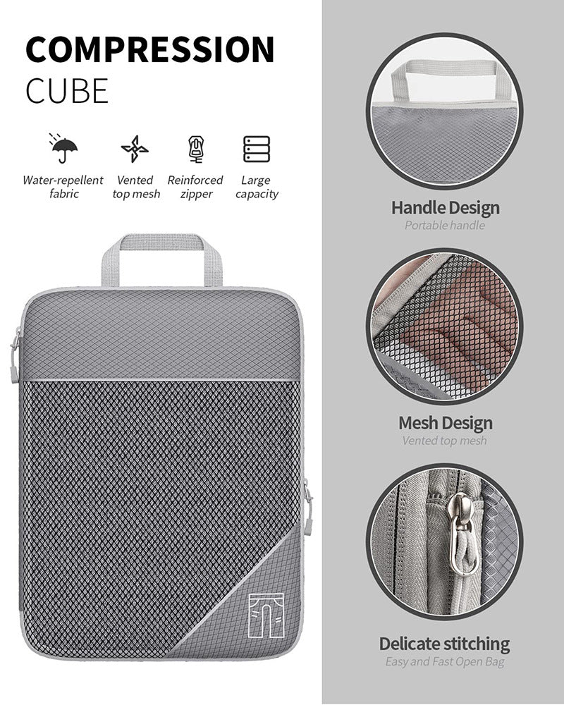 3-6 Piece Travel Compression Storage Bag Set