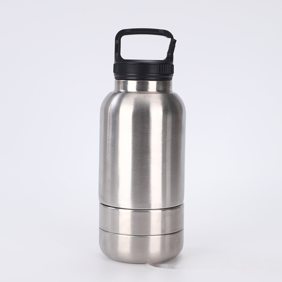 Outdoor Thermal Pet Feeder Water Bottle Screw-on Pet Travel product image 3