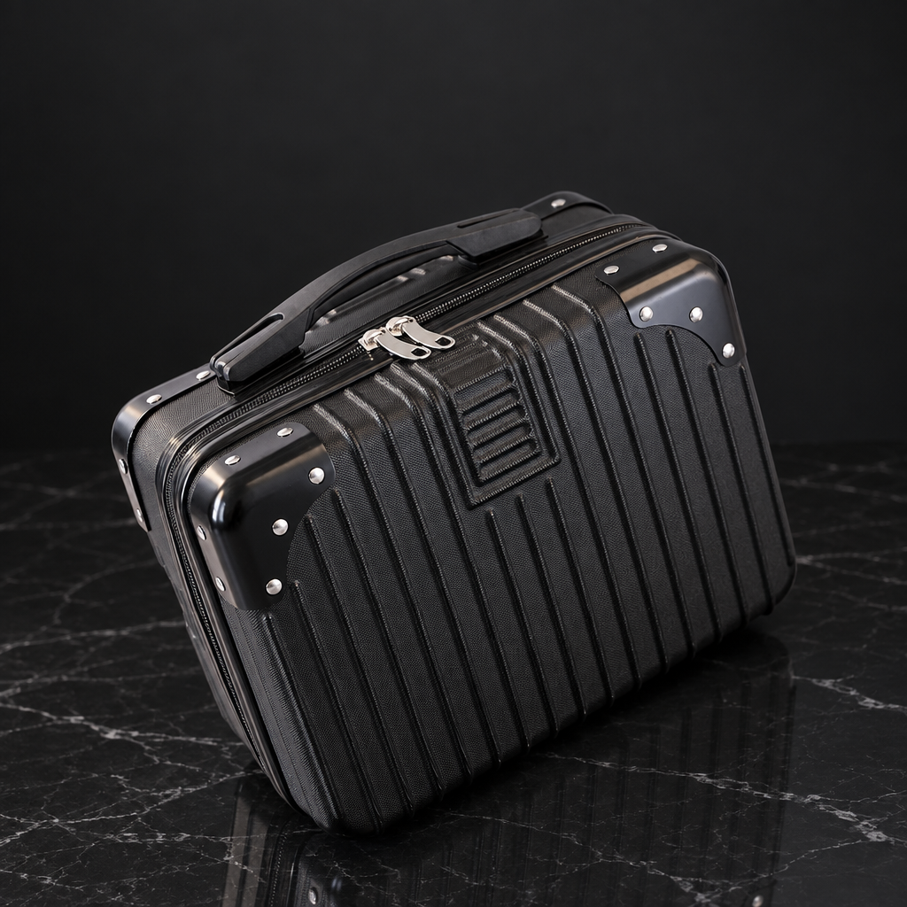 Accurate Black carry-on case