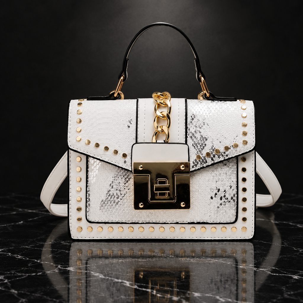 Alligator crossbody Luna shot 1