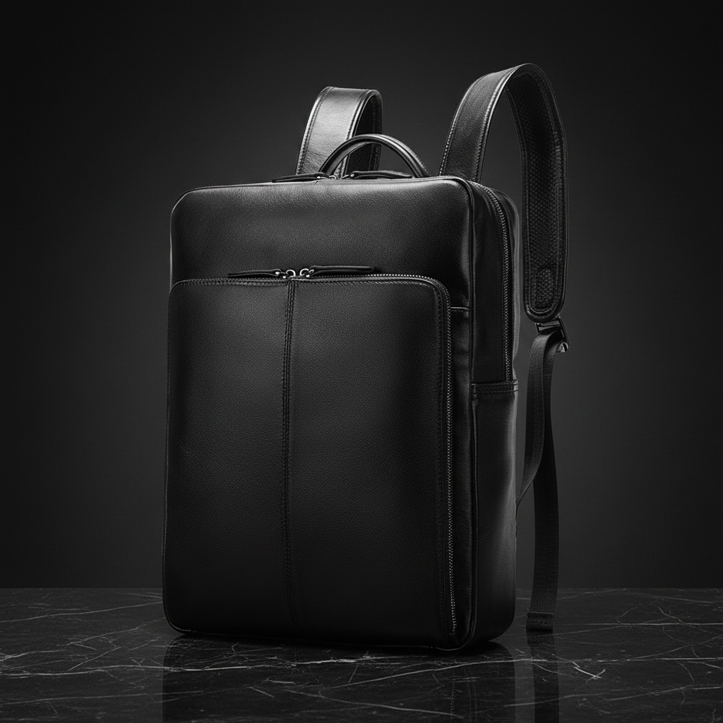 Carbon Black Backpack shot 1