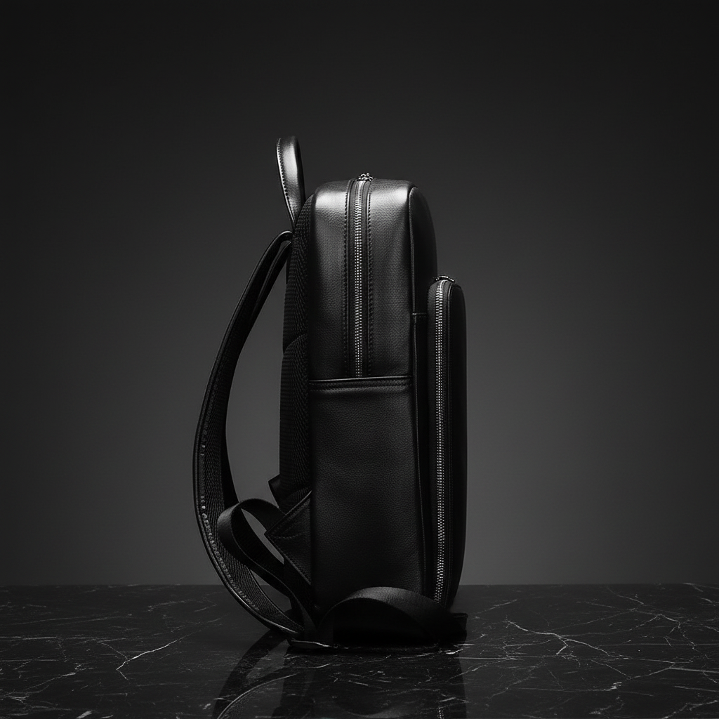 Carbon Black Backpack shot 2
