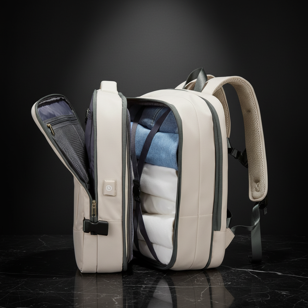 Cleaned Luna Bags backpack ad