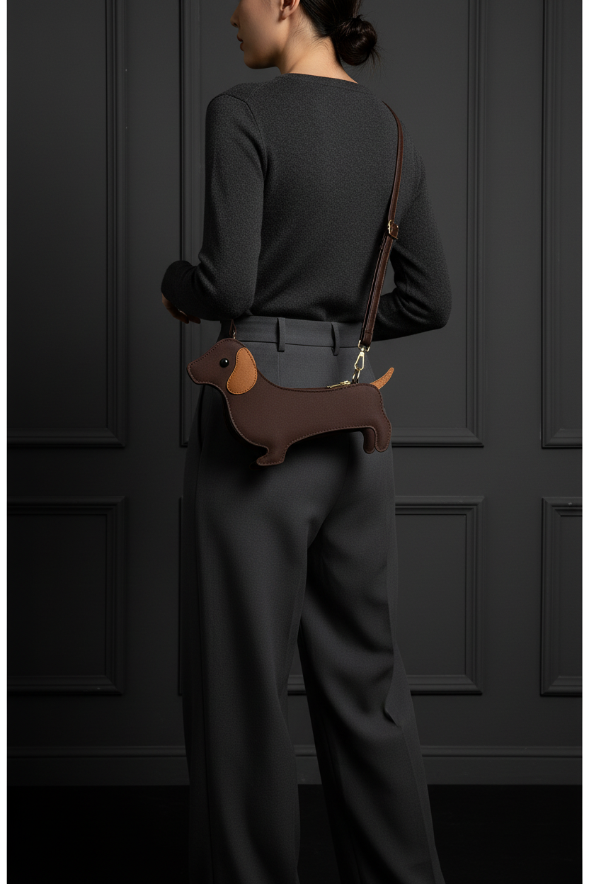 Dachshund worn brown lifestyle