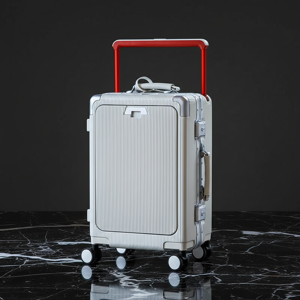 Draw-bar suitcase preview 2