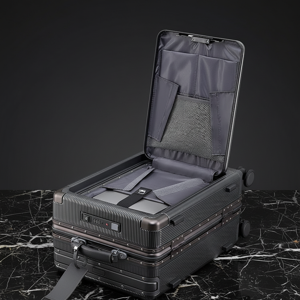 Draw-bar suitcase preview 3