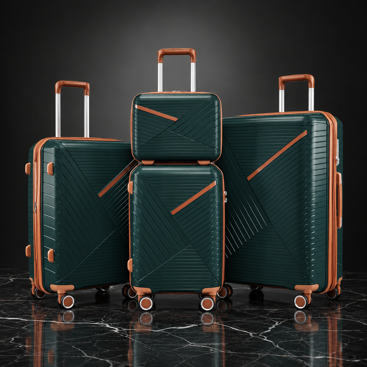 4-Piece Traveler Starter Luggage Set main product image