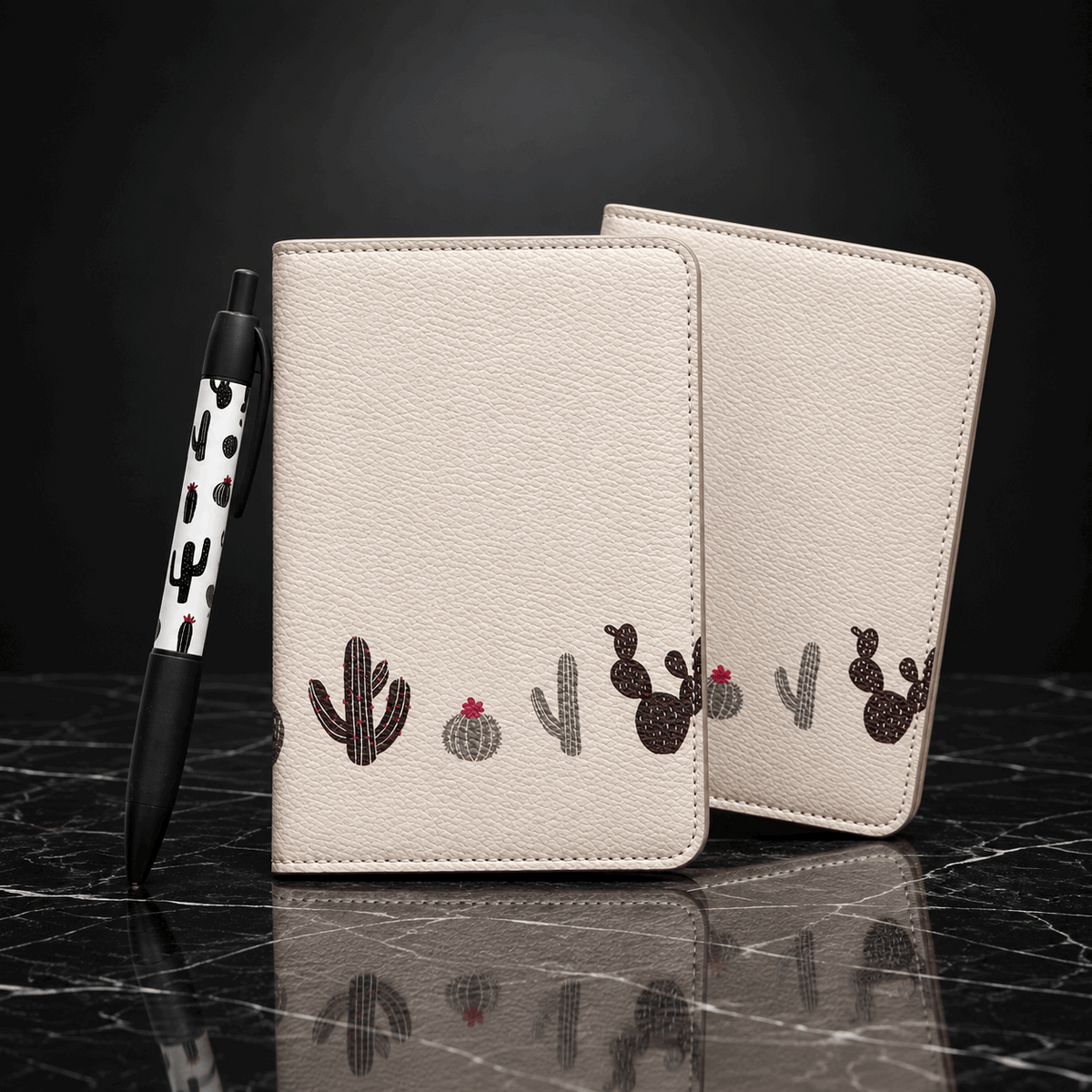 Nature Travel Passport Document Wallet