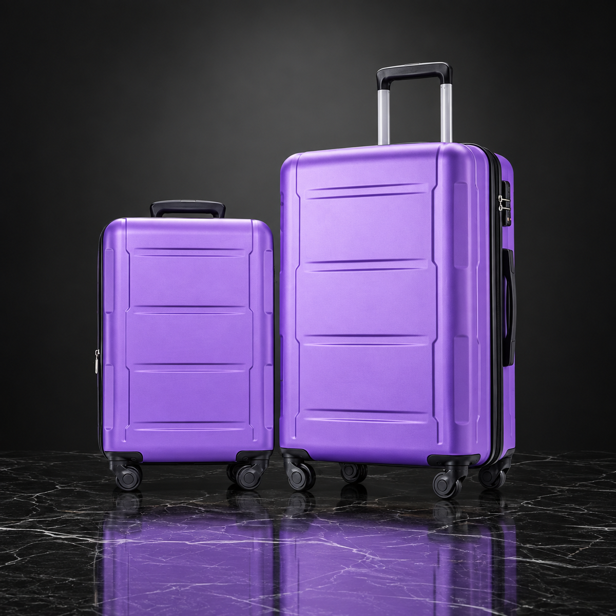 Expandable Spinner Wheel 2 Piece Luggage Set main product image