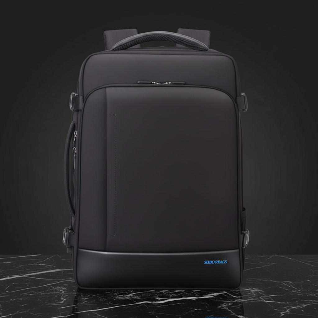 Expandable business laptop backpack preview 3