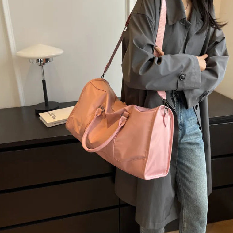 Hand-held Duffle Crossbody Bag