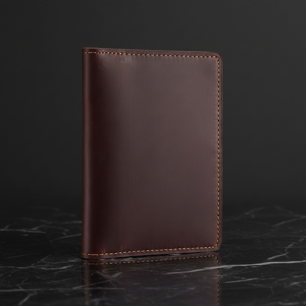 Genuine leather passport wallet preview 7