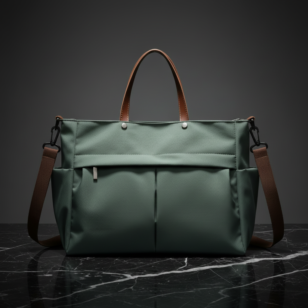 Nylon Two-Pocket Commuter Tote Tote Bags product image 2