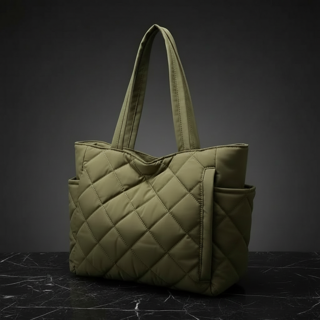 Rhombus Shoulder Tote Bag Tote Bags product image 6