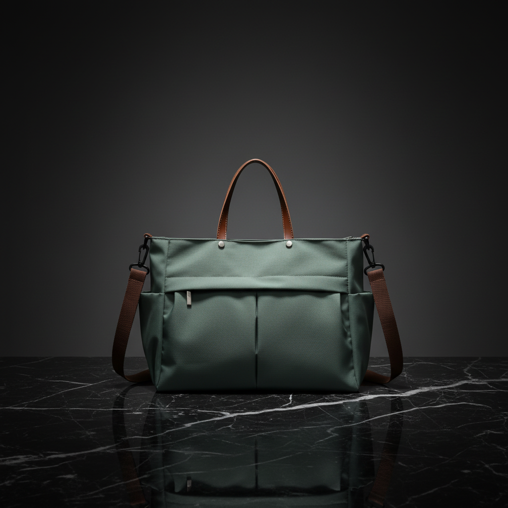 Nylon Two-Pocket Commuter Tote Tote Bags product image 6