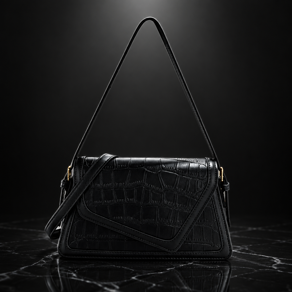 Minimalistic Flip Shoulder Bag