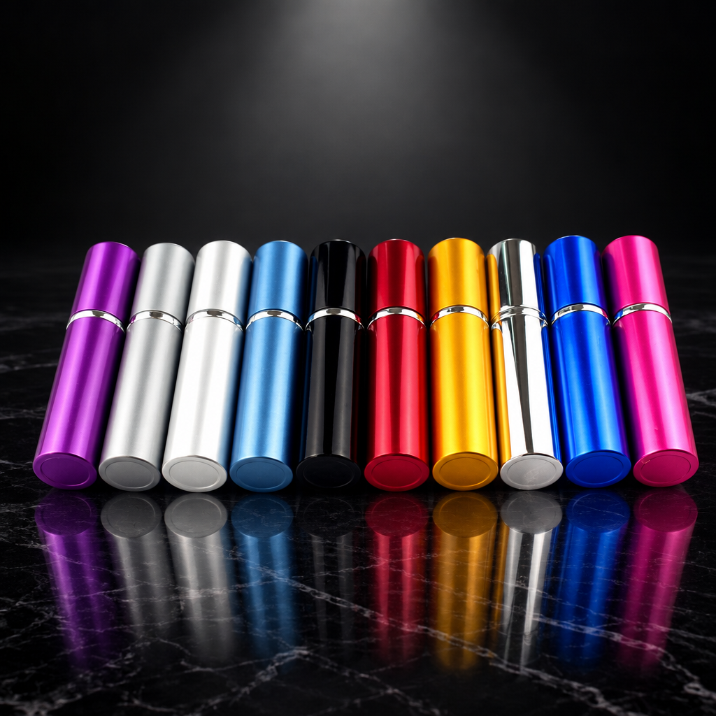 Portable Aluminum Travel Perfume Atomizer