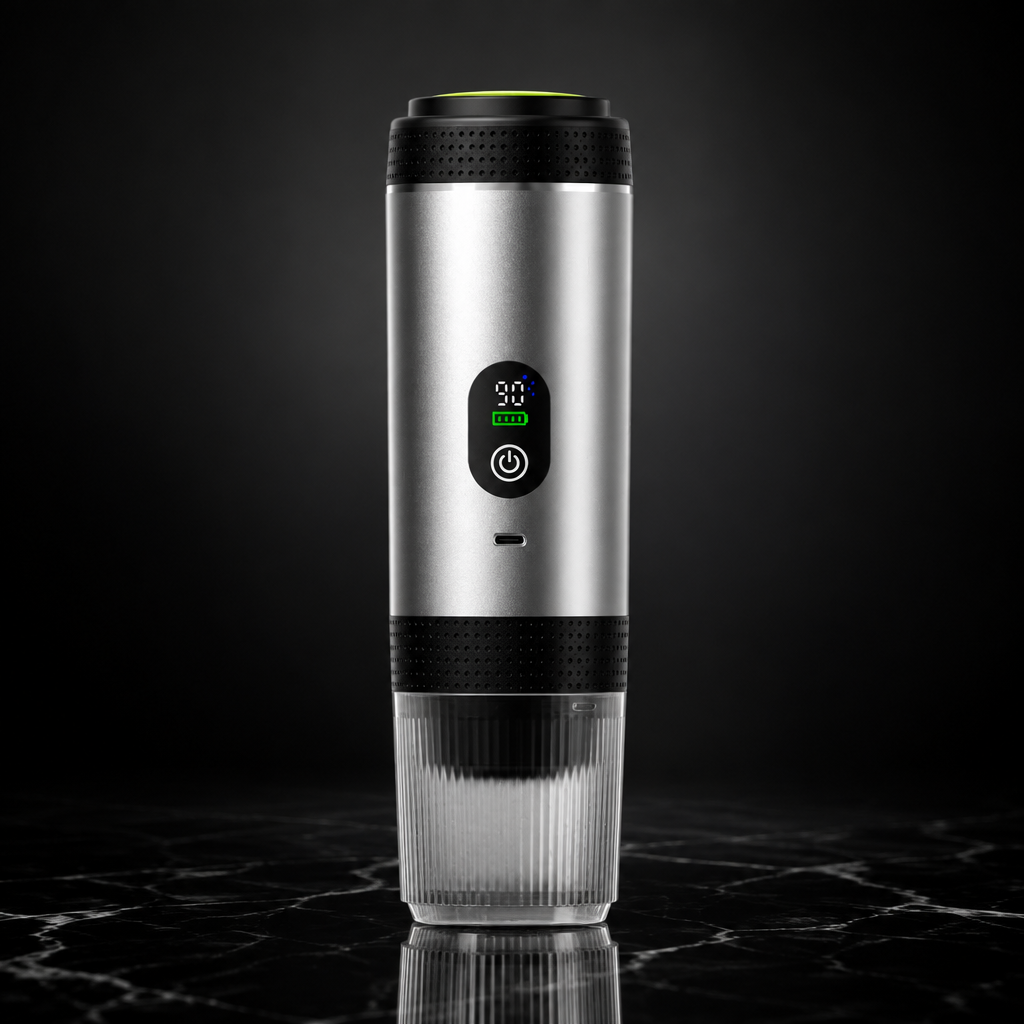 Portable 3-in-1 Espresso Machine with Digital Display