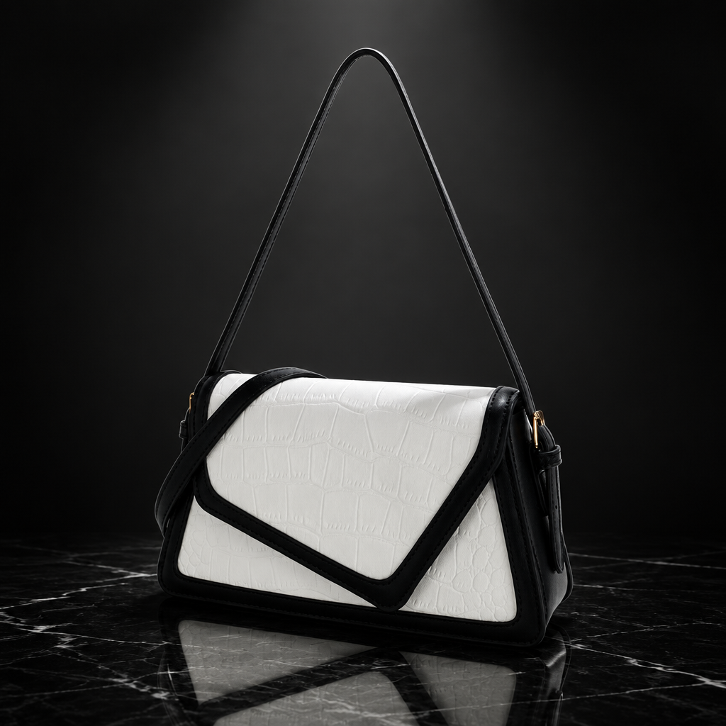 Minimalistic Flip Shoulder Bag