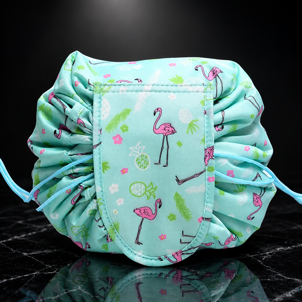 Drawstring Cosmetic Bag Travel Pouch