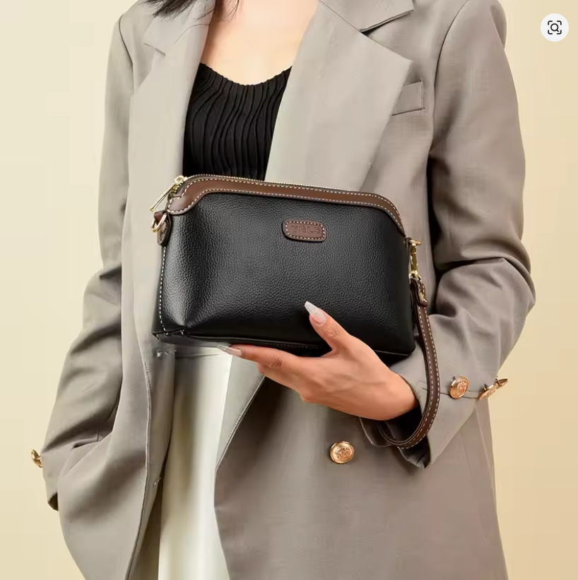 Siena Zip Leather Mini Crossbody Crossbody Bags product image 16
