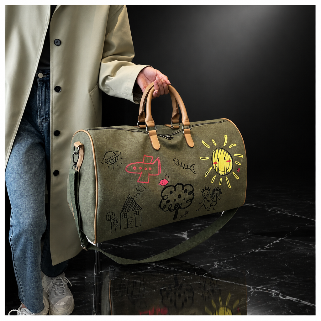 CuteArt Oxford Travel Duffel