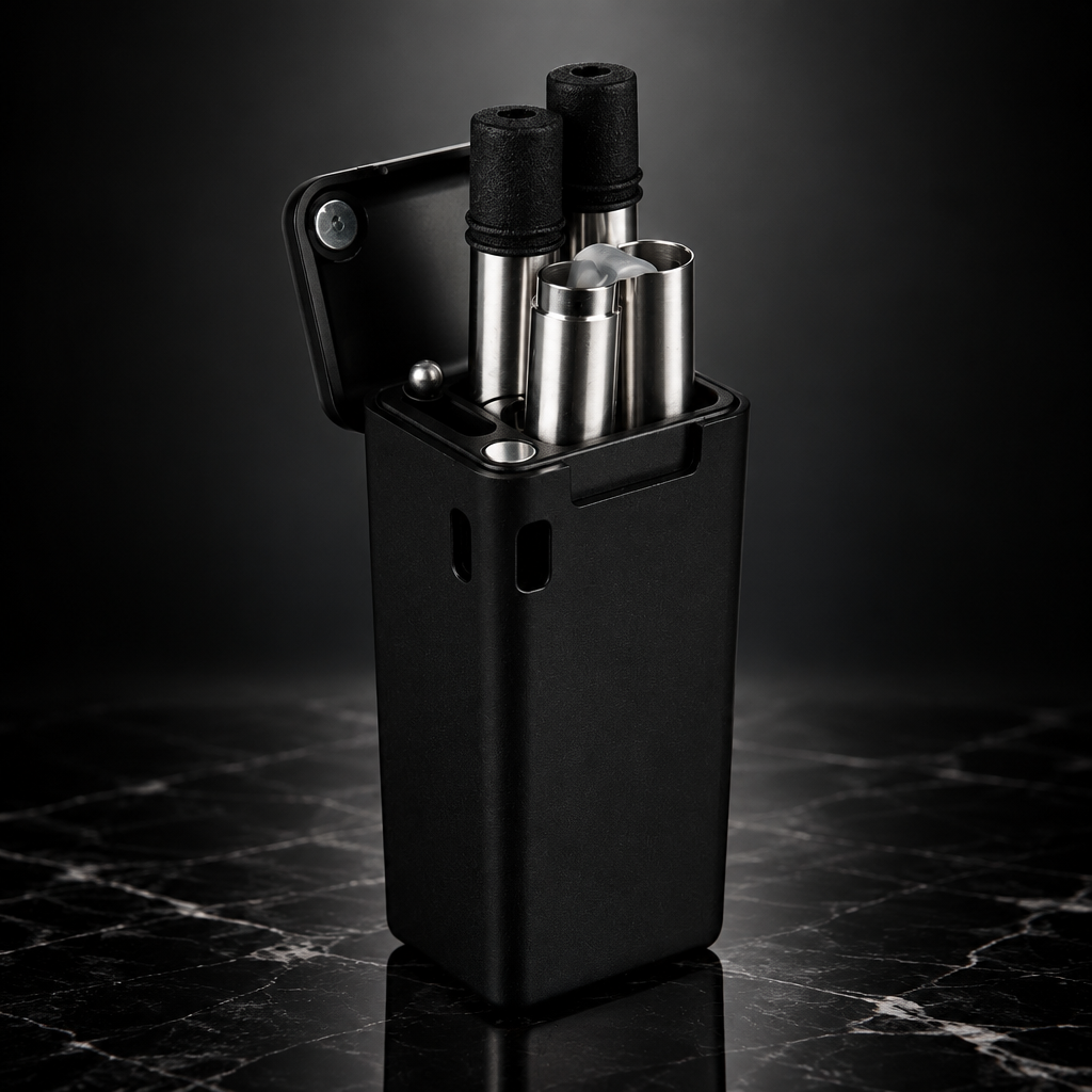 Collapsible Stainless Steel Straw with Case
