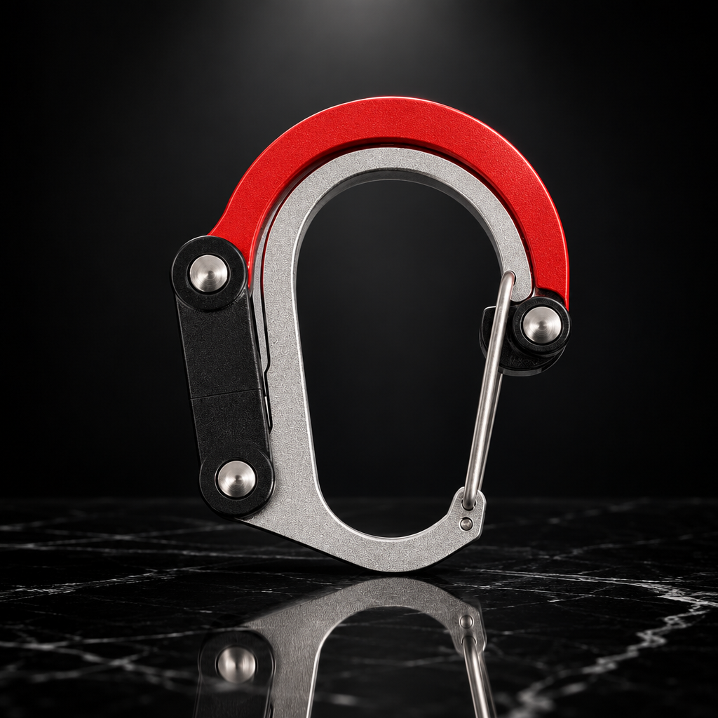 Aluminum Alloy D-Ring Carabiner Clip